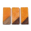 Resin & Wood Pendants WOOD-F015-09G-1