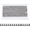 AHADERMAKER 1 Card Stainless Steel Nailhead Trim OCOR-GA0001-59A-1