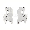 201 Stainless Steel Pendants STAS-N091-169P-1