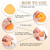 CRASPIRE 1 Set Plastic Clay Molds DIY-CP0010-78B-6