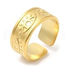 304 Stainless Steel Open Cuff Rings RJEW-K245-71G-3