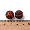 Tibetan Style dZi Beads TDZI-NH0001-D05-01C-3