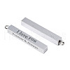 Non-Tarnish 304 Stainless Steel Pendants STAS-N095-090-3