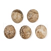 Natural Picture Jasper Cabochons G-Q186-01A-1