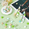 SUNNYCLUE 8 Styles Silicone Focal Beads SIL-SC0002-21-4