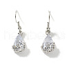 Elegant Classic Brass Cubic Zirconia Teardrop Dangle Earrings ZJ6767-3-2