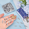 SUNNYCLUE 200Pcs 201 Stainless Steel Pendants STAS-SC0009-16-3