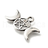 Tibetan Style Alloy Charms FIND-G078-16AS-2