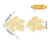 Brass Cabochons KK-WH0079-107G-2