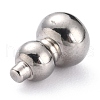 304 Stainless Steel Beads X-STAS-B011-05B-P-4