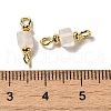 Natural Quartz Crystal Connector Charms FIND-C046-03A-G-3