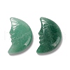Natural Green Aventurine Cabochons G-E579-02G-1