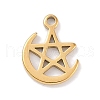 304 Stainless Steel Charms STAS-K286-01F-G-1