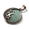 Natural Amazonite Pendants G-P560-01R-07-2