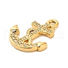 304 Stainless Steel Crystal Rhinestone Pendants STAS-P385-07A-G-2