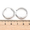 316 Surgical Stainless Steel Hoop Earrings for Women EJEW-G429-01C-P-5