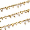 3.28 Feet Handmade Brass Curb Chains X-CHC-L039-40G-1