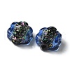 Handmade Foil Lampwork Beads Strands FOIL-Z001-03C-3