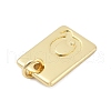 Brass Pendants KK-H206-10G-Q-2