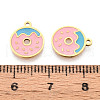 304 Stainless Steel Enamel Charms STAS-T065-61G-01-3
