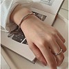 Twisted Alloy Cuff Bangles for Woman WGB7D3A-01-2