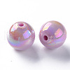 Opaque Acrylic Beads X-MACR-S370-D16mm-A03-2