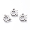 Tarnish Resistant 304 Stainless Steel Pendants STAS-A045-04P-1