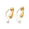 304 Stainless Steel Stud Earrings EJEW-C133-04G-05-2