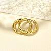 304 Stainless Steel Hoop Earrings for Women EJEW-M068-16C-G-2