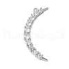 Brass Micro Pave Cubic Zirconia Pendants KK-P290-26P-1