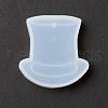 Costume Top Hat Pendant Silicone Molds DIY-K054-02-3