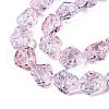 Electroplate Glass Beads Strands EGLA-N012-09H-3