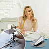 AHADERMAKER 6Pcs 6 Style Stainless Iron Sewing Rolled Hemmer Foot FIND-GA0003-55-6