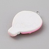 Opaque Resin Pendants RESI-CJC0011-32C-01-2