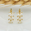 S925 Sterling Silver Butterfly Hoop Earrings CF2090-1