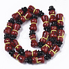 Handmade Lampwork Beads Strands LAMP-R142-01D-2
