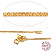 925 Sterling Silver Wheat Chains Necklace for Women STER-I021-02A-G-6