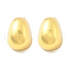 Teardrop 304 Stainless Steel Stud Earrings for Women EJEW-A125-64G-4