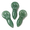 Natural Green Aventurine Pendants G-C091-02G-1