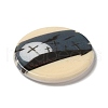Halloween Series Acrylic Cbabochons OACR-M012-16-2