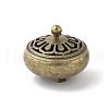 Alloy Incense Burner DJEW-D300-01B-AB-1