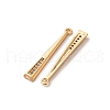 Brass Micro Pave Cubic Zirconia Pendants KK-Z112-14G-2