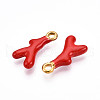 Ion Plating(IP) 304 Stainless Steel Pendants STAS-N107-01G-2