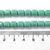 Opaque Glass Beads Strands GLAA-G112-03I-4
