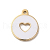304 Stainless Steel Enamel Charms STAS-B074-03G-02-1