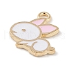 Alloy Enamel Pendants ENAM-Z010-11B-KCG-2