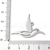 Non-Tarnish 304 Stainless Steel Pendants STAS-R116-02P-3