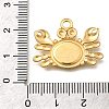 304 Stainless Steel Pendant Cabochon Settings STAS-E545-04F-G-3