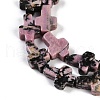 Natural Rhodonite Beads Strands G-I369-A07-01-4