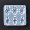 DIY Grapes & Ice Cream Ornament Silicone Molds DIY-E055-27-3